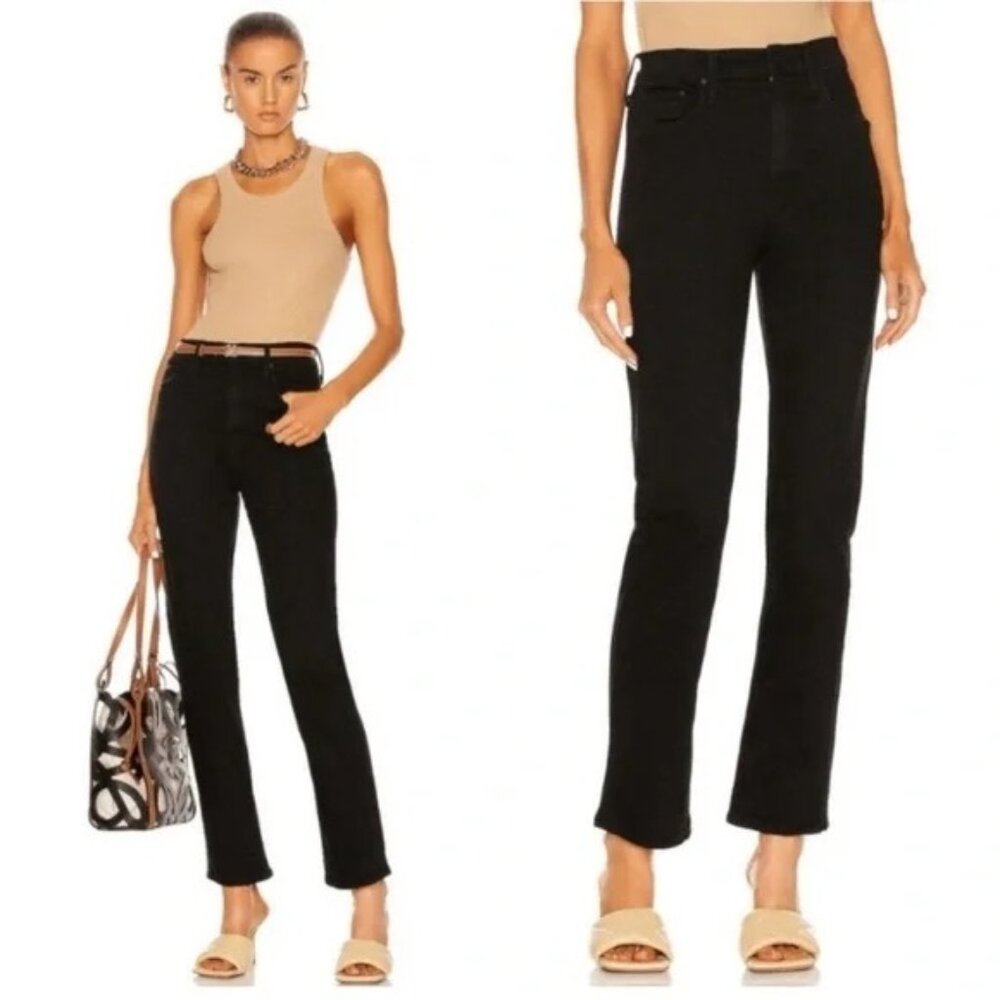 MOTHER The High Waisted Rider Ankle Jeans in Not Guilty Size 24